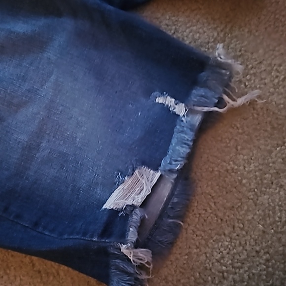 GLITZY GIRLZ BOUTIQUE DENIM SHORTS SIZE 20 - Picture 2 of 4